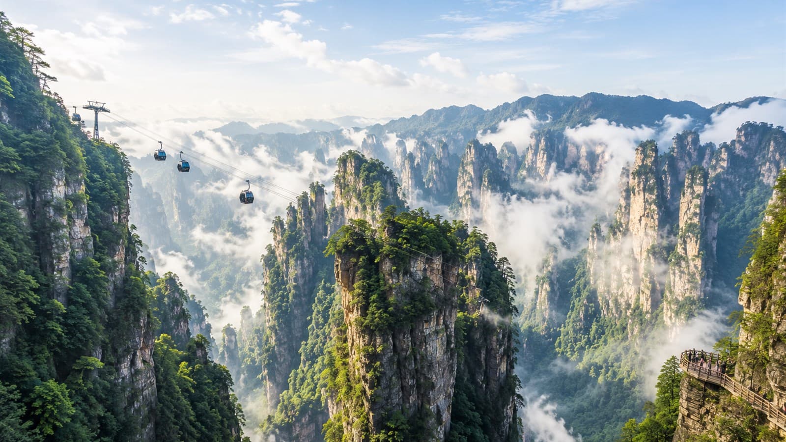 Canyon walking option